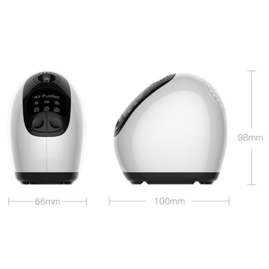 Negative Ion & Ozone Dual Mode Air Purifier Disinfection Machine To Remove Formaldehyde Bacteria(White) by buy2fix