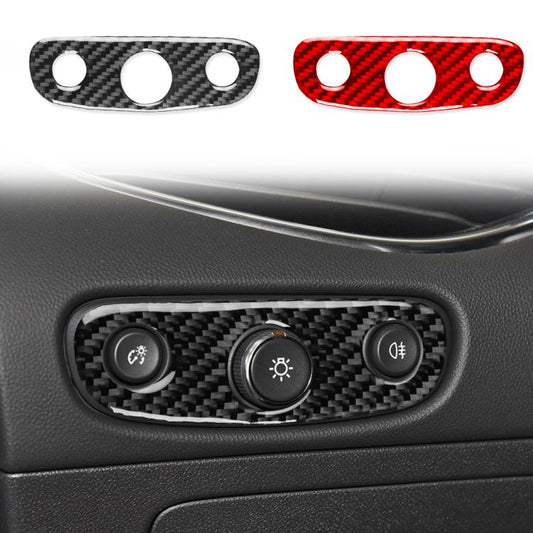 For Chevrolet Malibu 2016-2024 B Model Left-hand Drive Headlight Switch Sticker(Black) - Car Interior Mouldings by buy2fix | Online Shopping UK | buy2fix