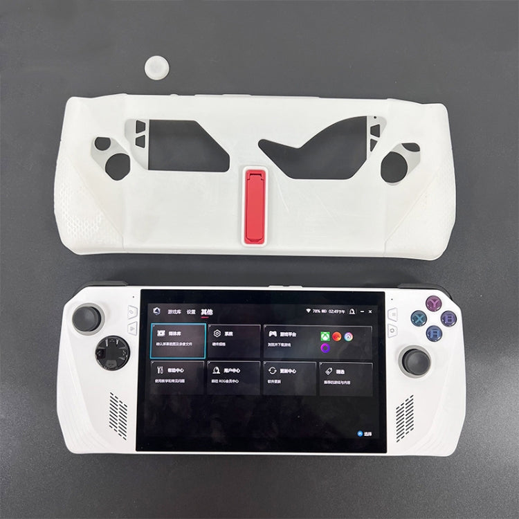 For ASUS ROG Ally Handheld Game Console Silicone Drop-proof Protective Case All-inclusive Case(Blue) - Cases by buy2fix | Online Shopping UK | buy2fix