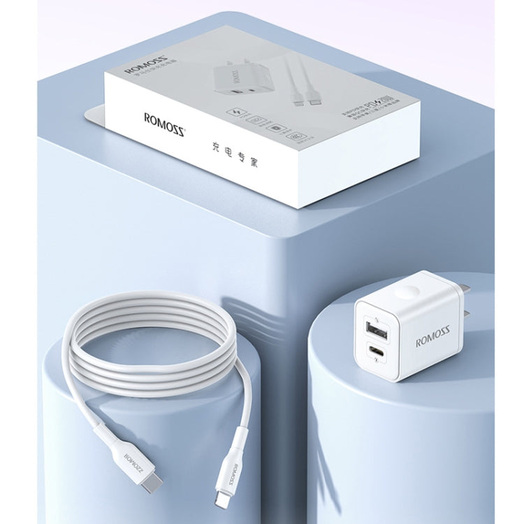 ROMOSS PD20W Fast Charger For Apple/Huawei And Xiaomi, CN Plug, Style: Single-port by ROMOSS