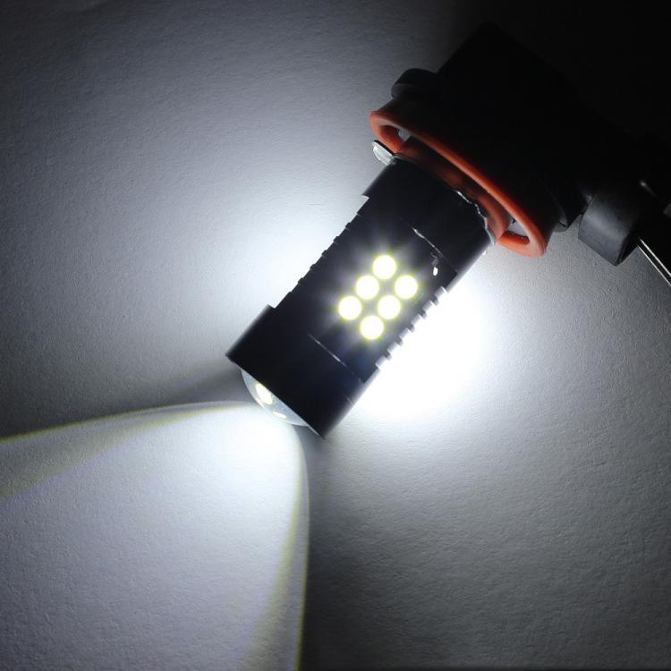 1pair Automotive High-power LED White Light Fog Lamp(H11) - Fog / Driving Lights by buy2fix | Online Shopping UK | buy2fix