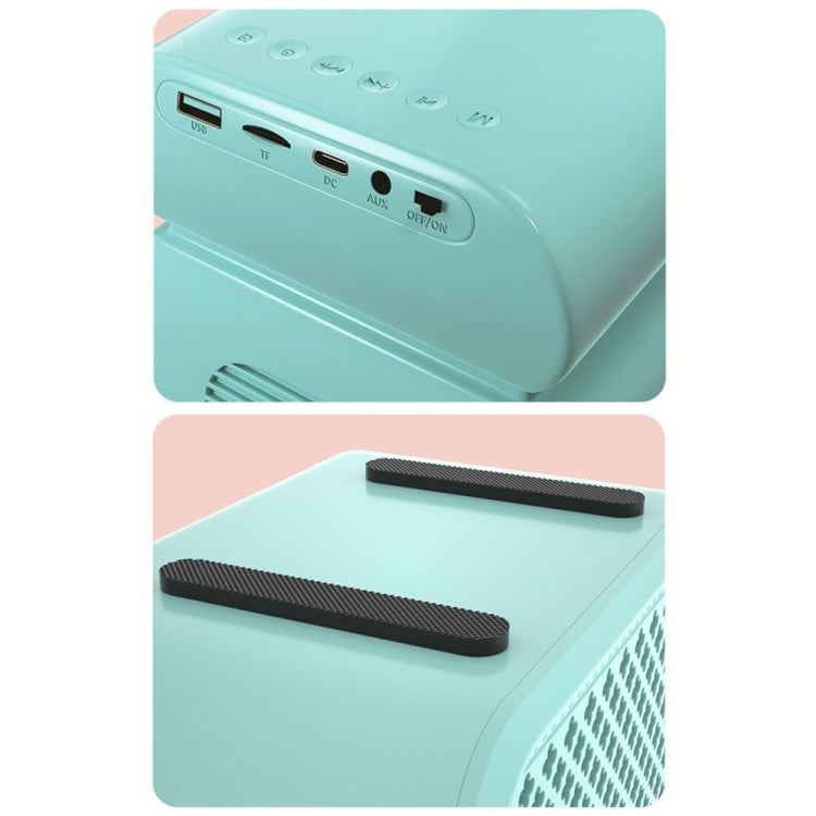 Desktop Alarm Clock Bluetooth Speaker Dual-speaker High-power Computer Audio(Light Blue) - Desktop Speaker by buy2fix | Online Shopping UK | buy2fix