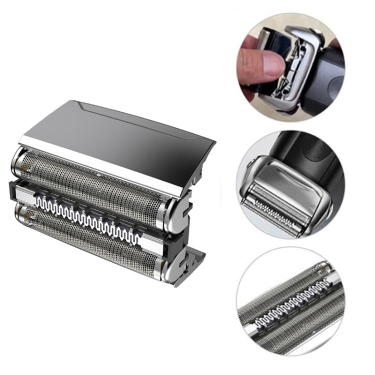 For BRAUN 52S/5 Series Electric Shaver Head Omentum Assembly(With Words) - Shavers Parts by buy2fix | Online Shopping UK | buy2fix