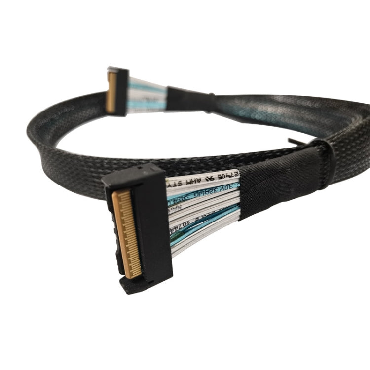 32G Transfer PCIE5.0 Slim SAS MCIO 74P To MCIO 74P Server High Speed Turn Wiring 0.7m - Others by buy2fix | Online Shopping UK | buy2fix