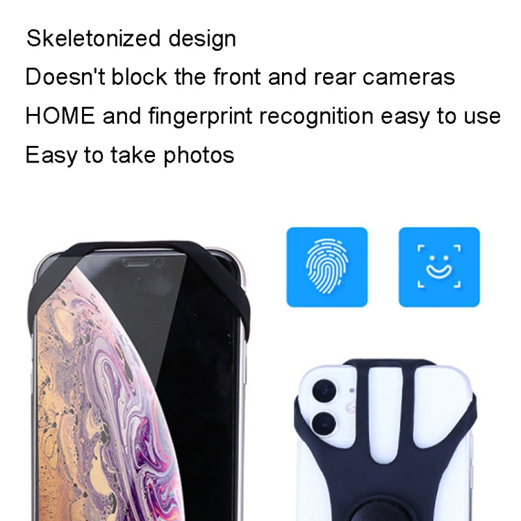 Four Claws Wide Removable Swivel Arm Wrist Strap Cell Phone Bag Sports Arm Bag For 4.5-7 inch Phone(Blue) - Other by buy2fix | Online Shopping UK | buy2fix