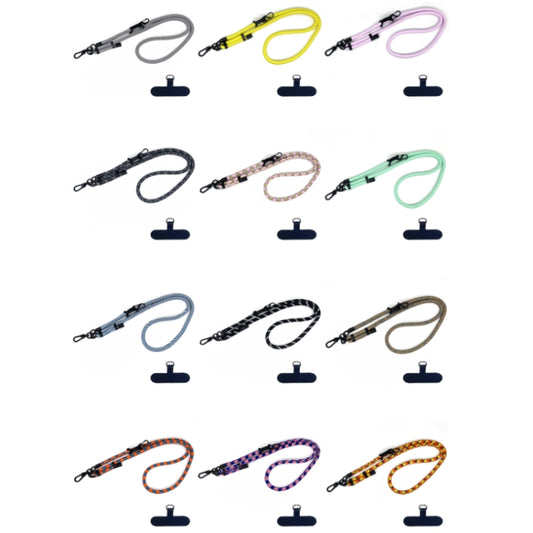 10mm Thick Rope Mobile Phone Anti-Lost Adjustable Lanyard Spacer(Yellow) - Lanyards & Wrist Straps by buy2fix | Online Shopping UK | buy2fix