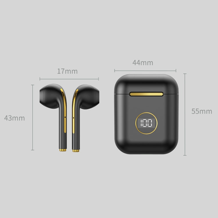 X1 TWS LED Digital Display Wireless Noise Reduction Sport Bluetooth Headphone(Green) - TWS Earphone by buy2fix | Online Shopping UK | buy2fix