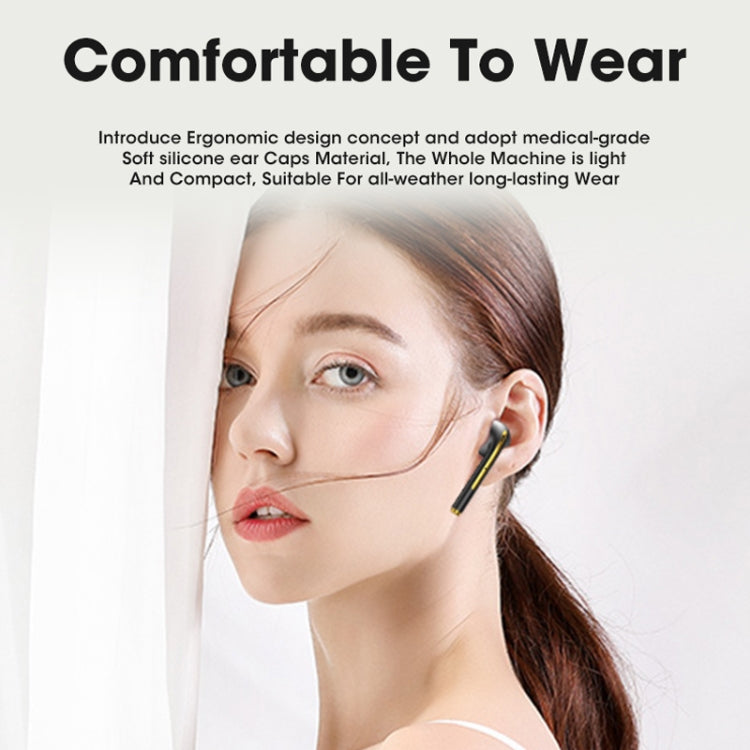 X1 TWS LED Digital Display Wireless Noise Reduction Sport Bluetooth Headphone(Purple) - TWS Earphone by buy2fix | Online Shopping UK | buy2fix