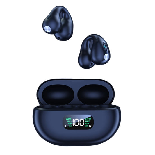 Q80 TWS Bluetooth 5.3 Wireless Earclip Bone Conduction Noise Reduction Bluetooth Headphone(White) by buy2fix