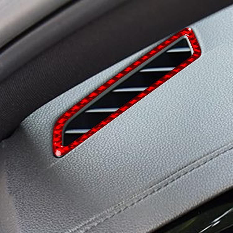 For Volkswagen Sagitar 2019-2023 2pcs /Set Left-Hand Drive Instrument Air Outlet Sticker(Red) - Car Interior Mouldings by buy2fix | Online Shopping UK | buy2fix