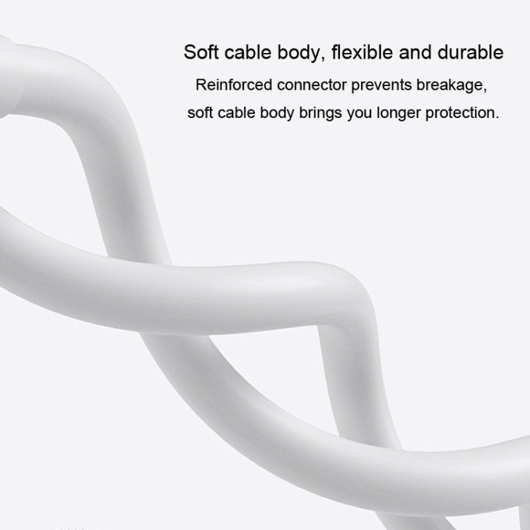 For OPPO Watch 3 Pro Watch USB Port Magnetic Charger Charging Cable(White) by buy2fix