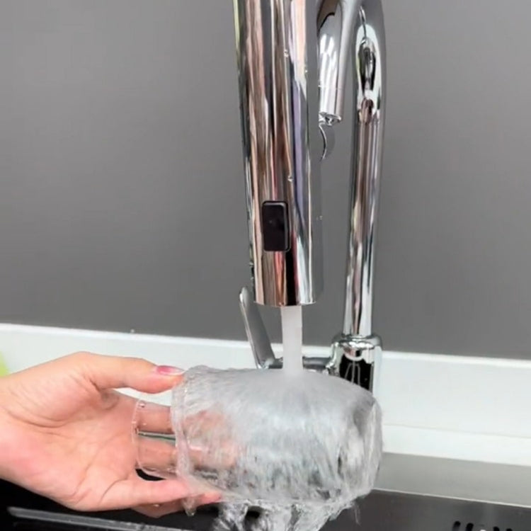 Multi-functional Flying Rain Waterfall Spout Connector Kitchen Faucet Splash Universal Swivel Bubbler, Color: Black by buy2fix