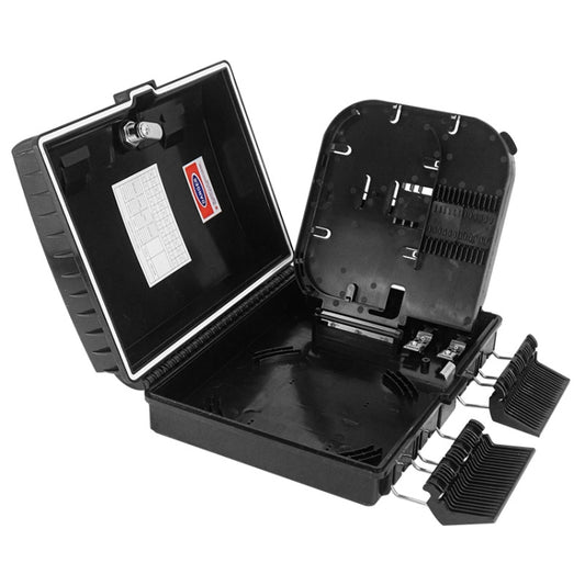 FTTH Distribution Box with 16 PLC Splitter Can Hold Up to 16 Subscribers Drop Cable by buy2fix