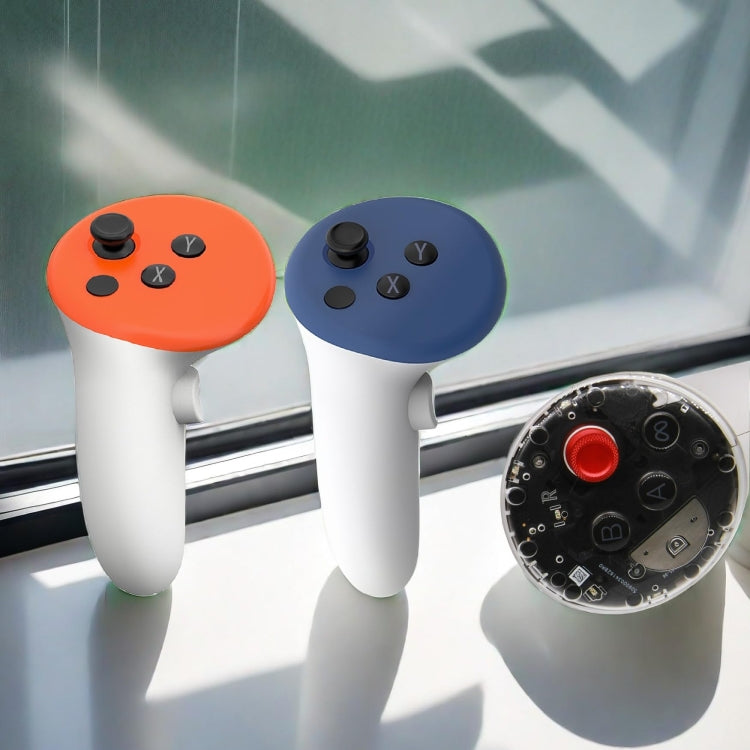 For Meta Quest 3 Controller Disk Roundle Cover Case Replacement Parts by buy2fix