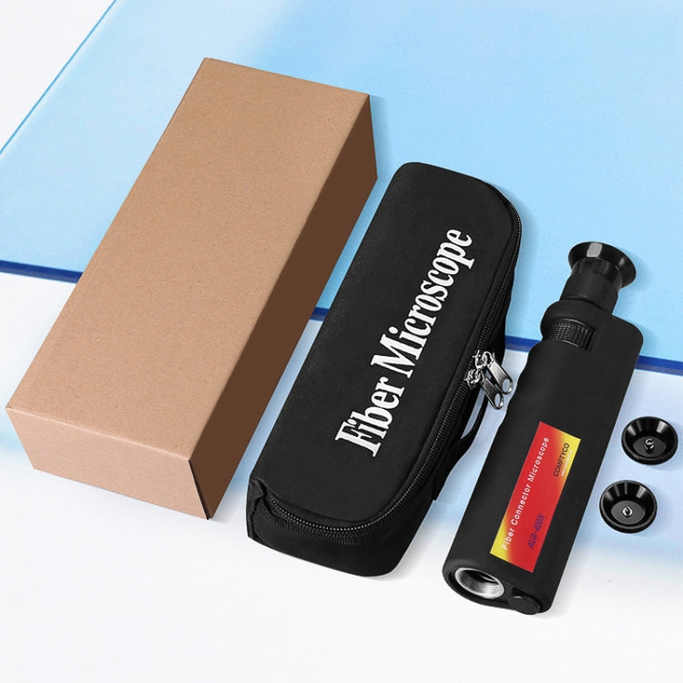 Comptyco AUA-400X 400 Times Handheld Fiber Optic Microscope for FC/SC/ST/LC Connector by Comptyco