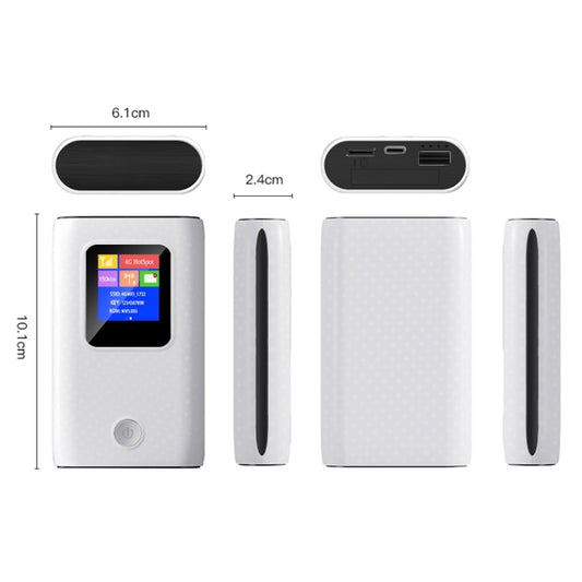 MF905C Asia 4G LTE WIFI Router Portable 6000mAh Charging Treasure Wireless Hotspot 150Mbps Pocket Mobile Modem by buy2fix