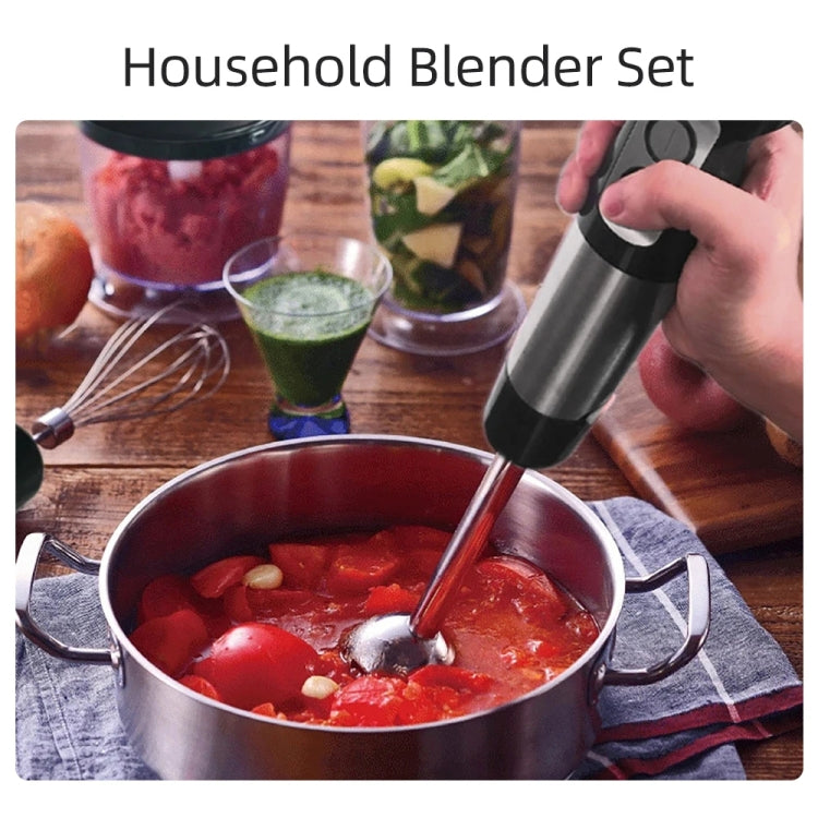 6-in-1 600W Multifunctional Electric Blender Stainless Steel Food Cooking Stick EU Plug - Stirrer & Squeezer by buy2fix | Online Shopping UK | buy2fix