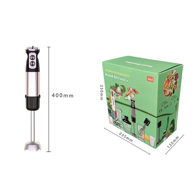 6-in-1 600W Multifunctional Electric Blender Stainless Steel Food Cooking Stick EU Plug - Stirrer & Squeezer by buy2fix | Online Shopping UK | buy2fix