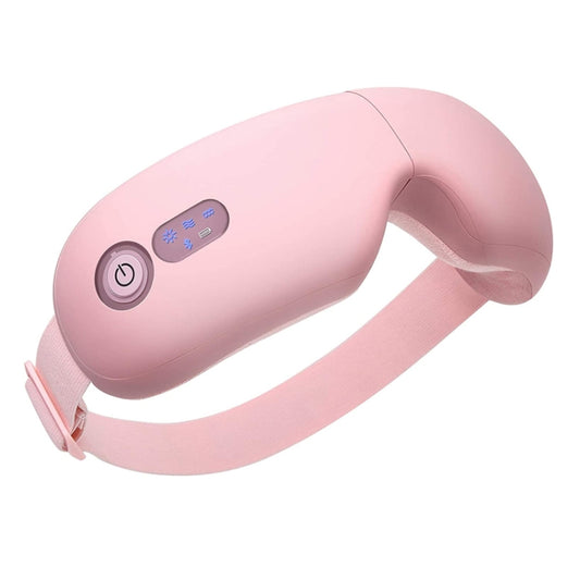 Bluetooth Rechargeable Eye Massager With Heat, Air Pressure And Vibration Massage(Pink) by buy2fix
