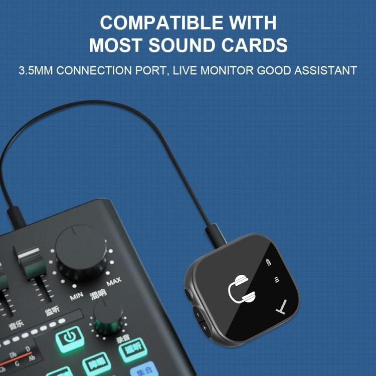 5.8G Wireless In Ear Monitor System Dual-Earphone Monitoring, Spec: One To Eight - Microphone by buy2fix | Online Shopping UK | buy2fix