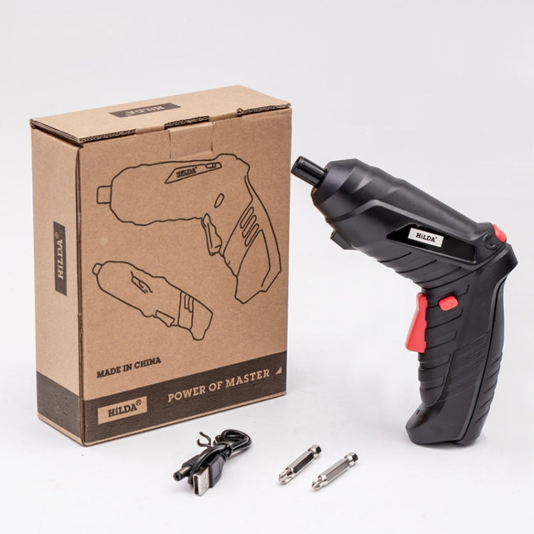 HILDA Multi-Function Li-Ion Screwdriver Mini Screwdriver Set(Black) by HILDA