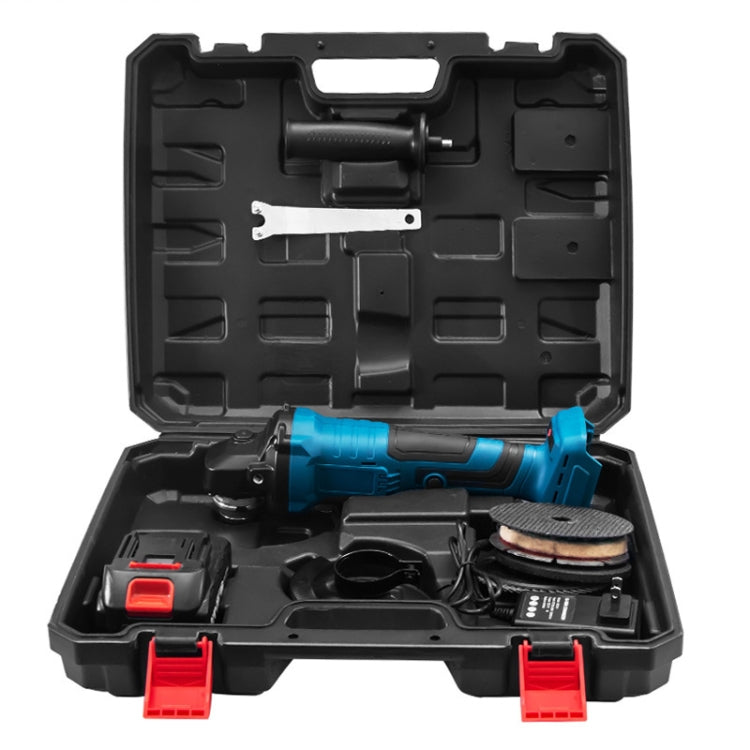 HILDA 21V Brushless Angle Grinder Lithium Cutting Machine, Model: 1 Battery+1 Charger US Plug by HILDA