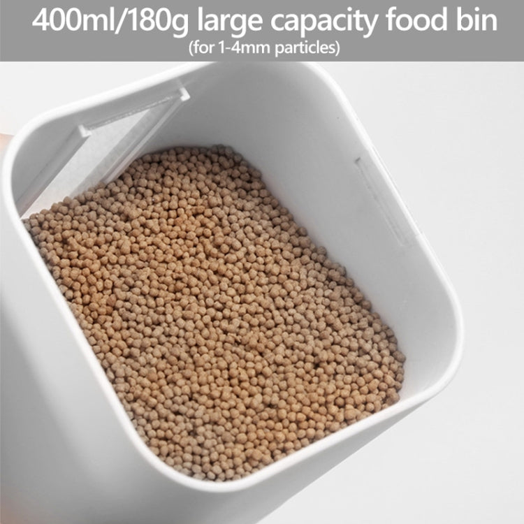 XINMA F-01 400ml Fish Tank Automatic Feeding Device Aquarium Intelligente Timing High-capacity Fish Feeder - Feeders by XINMA | Online Shopping UK | buy2fix