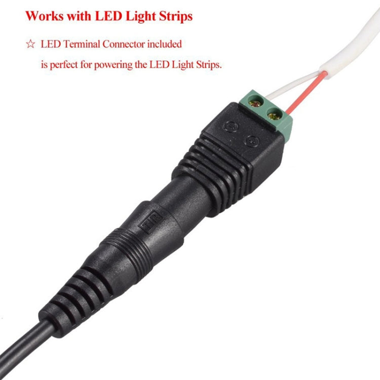 30W USB Interface Adjustable Power Adapter With Power Monitoring LED Light, Specification: EU Plug - Power Supplies by buy2fix | Online Shopping UK | buy2fix