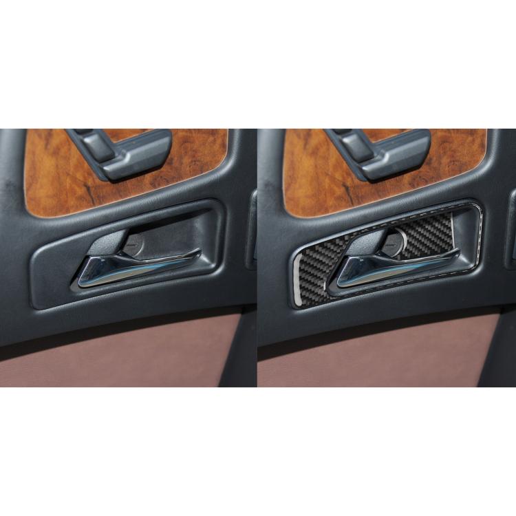 For Mercedes-Benz G-Class W463 8pcs /Set Inner Handle Set Stickers(Red) - Car Interior Mouldings by buy2fix | Online Shopping UK | buy2fix