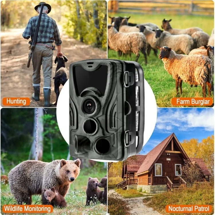 HC-801A-Li Outdoor Infrared Night Vision Lithium Battery Monitoring Camera - Hunting Cameras by buy2fix | Online Shopping UK | buy2fix