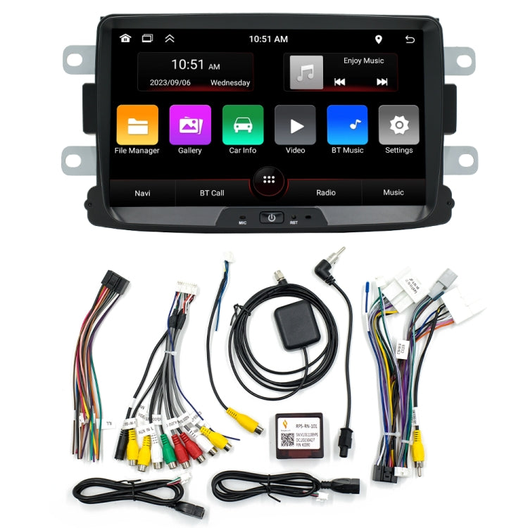 For Renault Dacia Car Android Navigation Bluetooth FM Radio, Memory: 2+64G by buy2fix