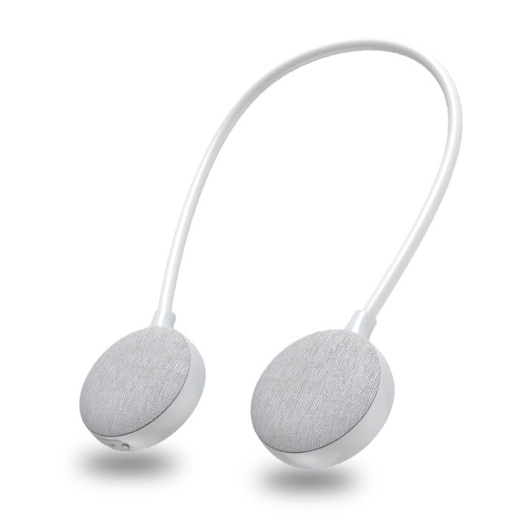 ROCKMIA EBS-906 Neckband Bluetooth Speaker Waterproof Music Player Built-in Microphone(Grey) - Mini Speaker by ROCKMIA | Online Shopping UK | buy2fix
