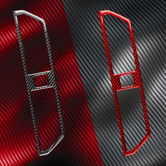 For Volkswagen Sagitar 2019-2023 B Model Left-hand Drive Center Console Air Outlet Sticker(Black) - Car Interior Mouldings by buy2fix | Online Shopping UK | buy2fix