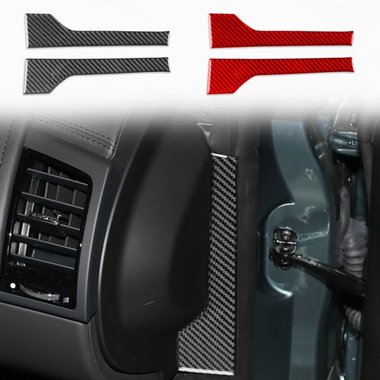 For Jaguar F-TYPE 2013+ Left And Right Drive Universal Door Side Panel Sticker(Red) by buy2fix