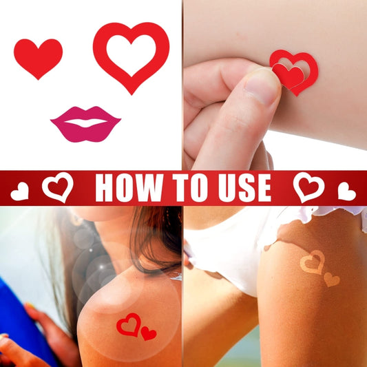 400pcs /Pack Style 6 Tanning Sunbathing Stickers Self Adhesive Body Stickers by buy2fix