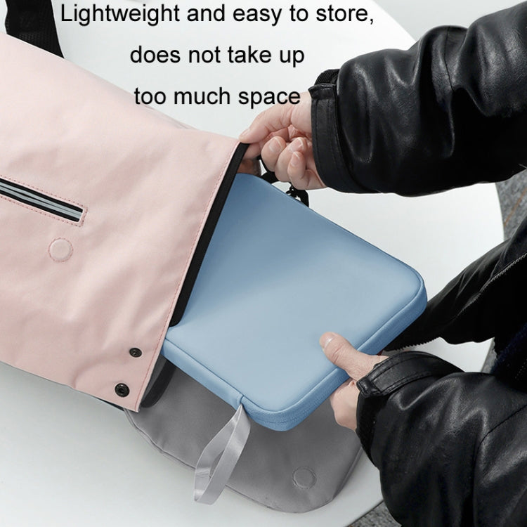 BUBM For IPad PU Leather Tablet PC Case With Carrying Strap, Size: 10.9 inches(Black) - Carry Cases by BUBM | Online Shopping UK | buy2fix