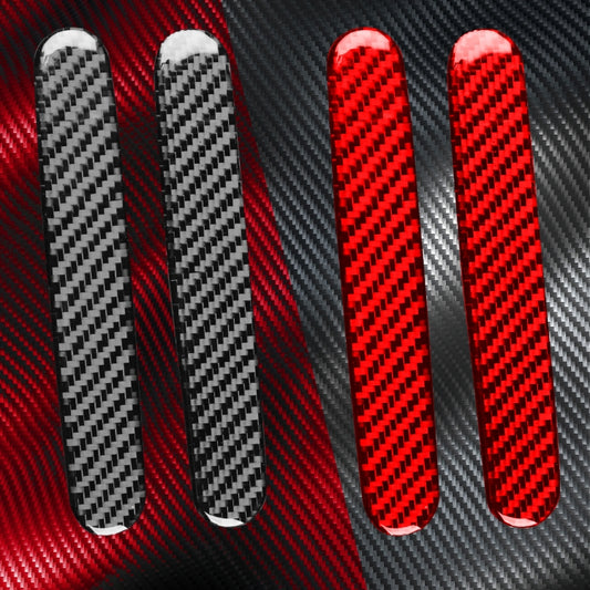 For Jaguar F-TYPE 2013+ Universal Exterior Door Handle Sticker For Left And Right Drive(Black) by buy2fix