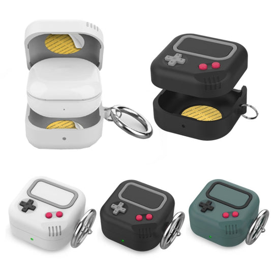 AhaStyle JY10 Bluetooth Earphone Silicone Common Protective Cover For Samsung Galaxy Buds 2 / Pro / Live / 2 Pro / FE(Midnight Green) by AhaStyle