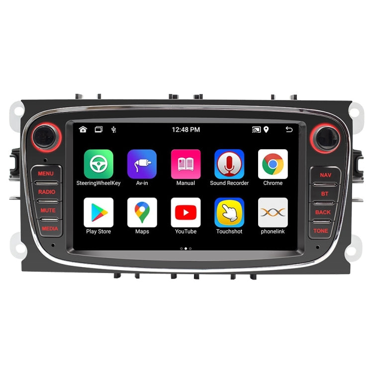 For Ford Focus 7 Inch HD Android Navigation Bluetooth RDS Radio, Size: 2+32G(Black) - Car MP3 & MP4 & MP5 by buy2fix | Online Shopping UK | buy2fix