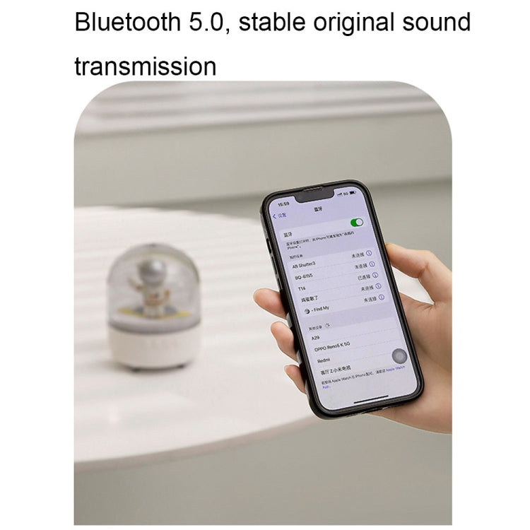 Astronaut FM Desktop Wireless Bluetooth Speaker Home Decoration Ornaments(Model 2) - Mini Speaker by buy2fix | Online Shopping UK | buy2fix