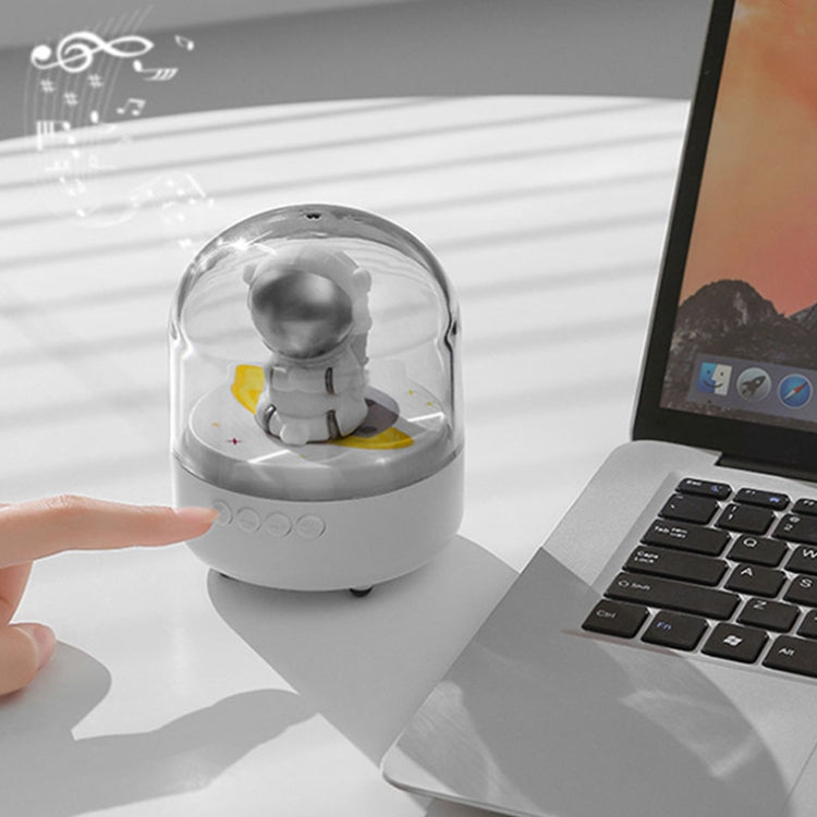 Astronaut FM Desktop Wireless Bluetooth Speaker Home Decoration Ornaments(Model 2) - Mini Speaker by buy2fix | Online Shopping UK | buy2fix