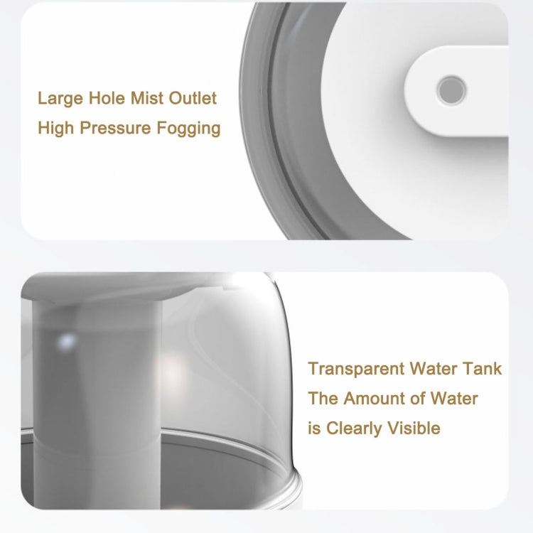 4L Wireless Humidifier USB Oil Diffuser with Night Light(White) by buy2fix