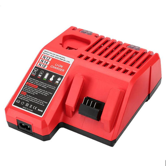 M12-18C For Milwaukee 18V Power Tools Battery Charger, Plug: EU - Electric Saws & Accessories by buy2fix | Online Shopping UK | buy2fix