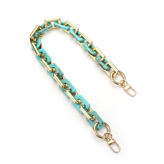 Retro Mobile Phone Chain Lanyard Tortoiseshell Acrylic Resin Bag Chain with Spacer, Spec: L205-2HS-100cm - Lanyards & Wrist Straps by buy2fix | Online Shopping UK | buy2fix