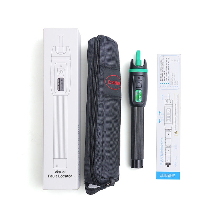 KomShine Metal Visible Laser Light Source Fiber Optic Red Light Pen, Model: KFL-11P-20MW by KomShine