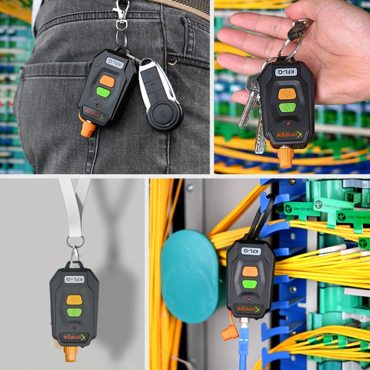 Komshine 20-25km Mini Optical Fiber Breakpoint Positioning Test Red Light Pen, Specification: KFL-Q-30MW by Komshine