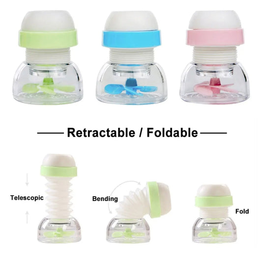 Kitchen Faucet Rotatable Filter Anti-Splash Water Saver Filter, Random Color Delivery(1 Generation) by buy2fix