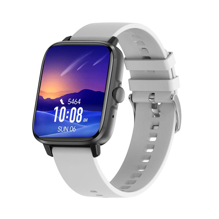 DT102 1.9-Inch Heart Rate/Blood Oxygen Monitoring Bluetooth Call Watch With NFC Function, Color: Silver - Smart Watches by buy2fix | Online Shopping UK | buy2fix