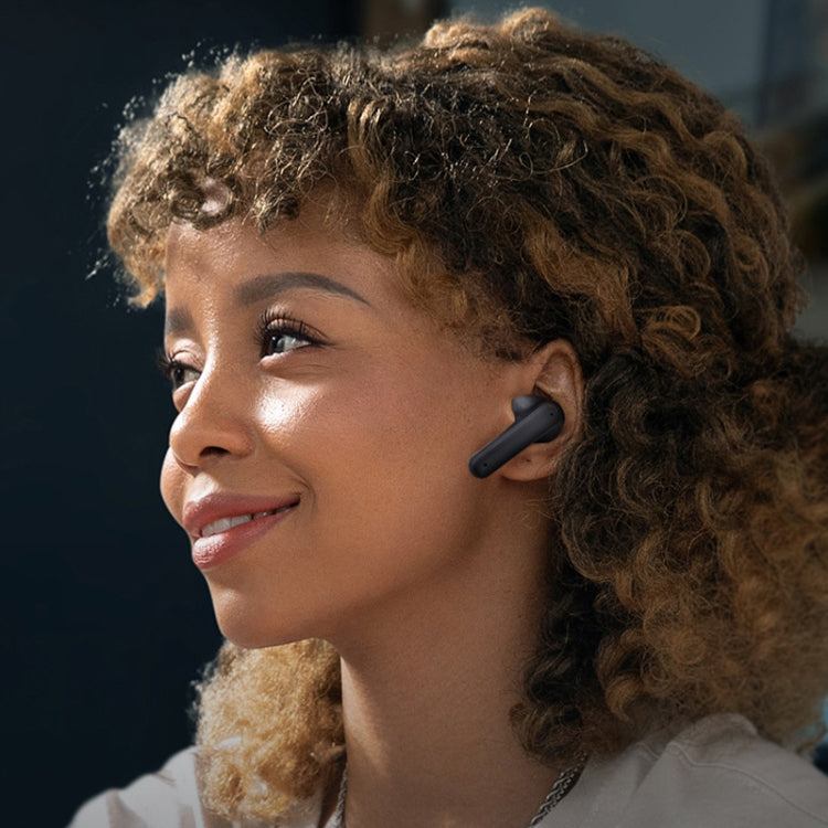 DE818 Bluetooth V5.3 In-Ear Headset ANC+ENC Noise Reduction Headphone With Charging Case(White) - Bluetooth Earphone by buy2fix | Online Shopping UK | buy2fix
