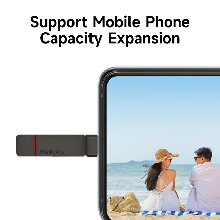 Lenovo Thinkplus TU200Pro USB3.2+Type-C Dual Interface Mobile Phone Solid State U Disk, Memory: 1TB by Lenovo